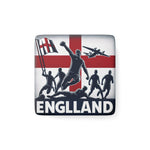Flag Village ENGLAND Flag Sporting Porcelain Magnet, Square GBR0007