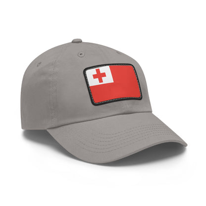 Flag Village Tonga Flag Hat Cap with Leather Patch