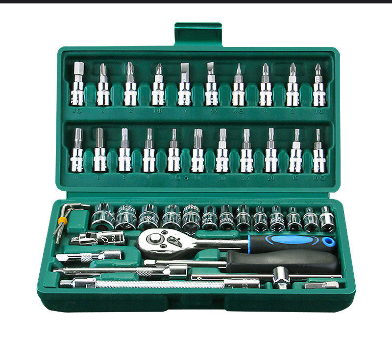 Flag Village Auto Tools Socket wrench set fast socket wrench set