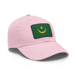 Flag Village Mauritania Flag Hat Cap with Leather Patch