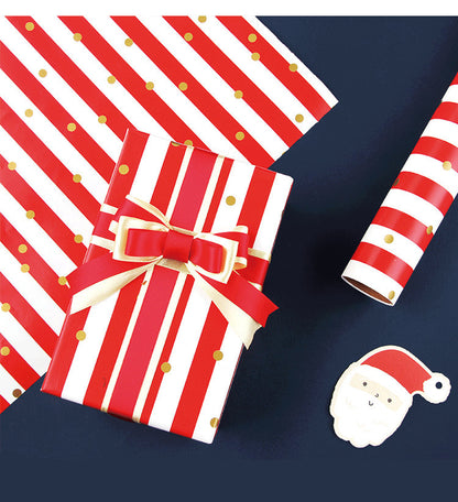 Flag Village Christmas Gift Wrapping Paper Valentine's Day Birthday Gift Gift Box Wrapping Paper