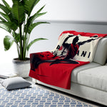 Flag Village Poland Sporting Fleece Blanket 50" x 60"
