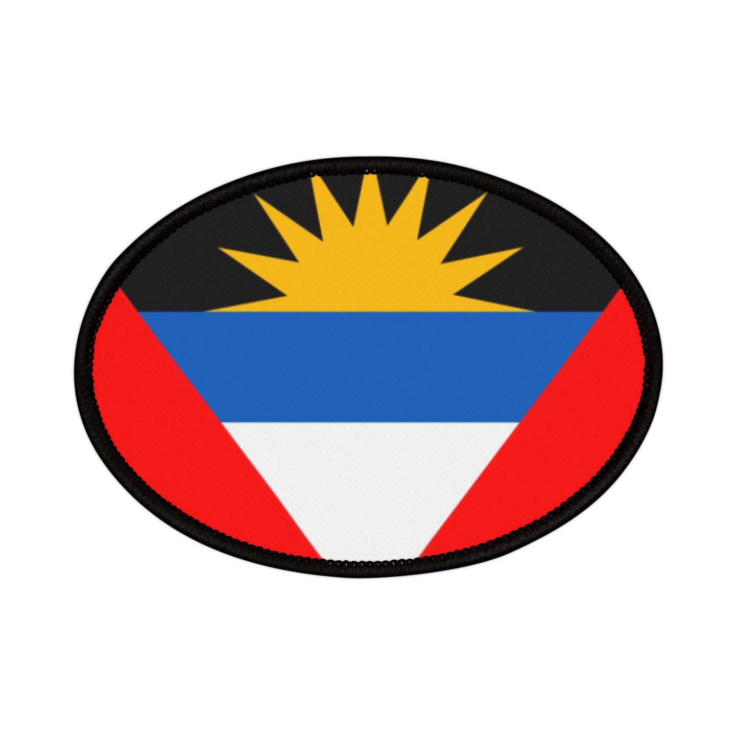 Flag Village Antigua And Barbuda Flag Embroidery Iron-On Patches