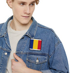 Flag Village Romania Flag Embroidery Iron-On Patches