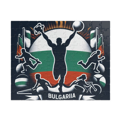 Flag Village Bulgaria Sporting Flag Puzzle (110, 252, 520, 1014-piece) BGR0002