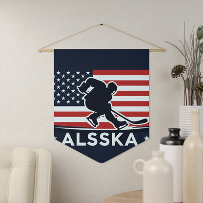 Flag Village Alaska State Flag Pennant Sporting Home Wall decoration AK0001
