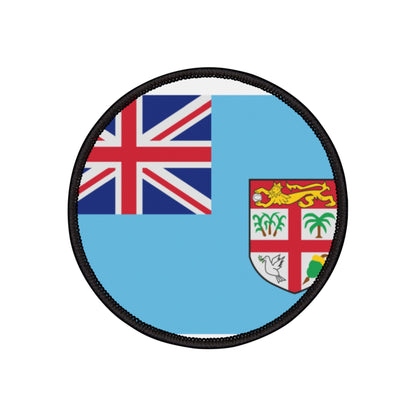 Flag Village Fiji Flag Embroidery Iron-On Patches