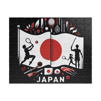 Flag Village Japan Sporting Flag Puzzle (110, 252, 520, 1014-piece) JPN0002