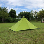 Flag Village Portable camping pyramid tent single outdoor equipment camping supplies
