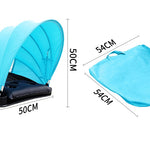 Flag Village Outdoor Sunproof Fold Beach Umbrella
