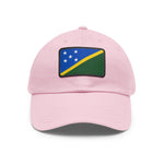Flag Village Solomon Islands Flag Hat Cap with Leather Patch