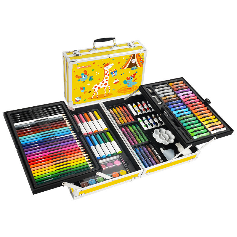 Flag Village Children's Painting Watercolor Pen Gift Box Set