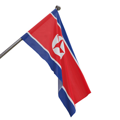 Flag Village North Korea Flag 18" x 12" / 36" x 24" / 60" x 36"