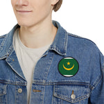 Flag Village Mauritania Flag Embroidery Iron-On Patches