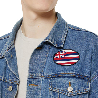 Flag Village Hawaii State Flag Embroidery Iron-On Patches