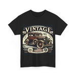 Flag Village USA Vintage Car Flag T-SHIRT Heavy Cotton Tee USA0014