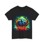 Flag Village Brazil Sporting Flag T-SHIRT Heavy Cotton Tee BRA0007
