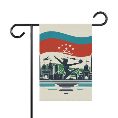 Flag Village Tajikistan Flag Sporting Garden & House Banner TJK0004