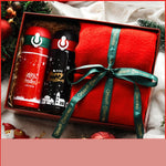 Flag Village Christmas Gift Female Thermos Cup Gift Box Set