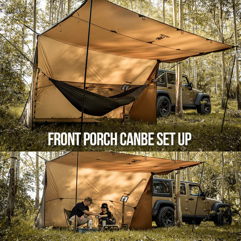 Flag Village Wilderness Hut Hammock Outdoor Living Room Tent