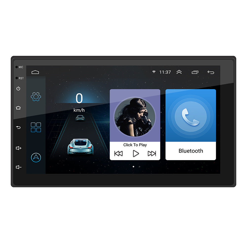 Flag Village Auto Tools Car Universal Card Radio Bluetooth Player