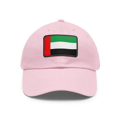 Flag Village United Arab Emirates Flag Hat Cap with Leather Patch