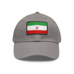 Flag Village Iran Flag Hat Cap with Leather Patch