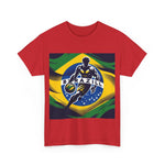 Flag Village Brazil Sporting Flag T-SHIRT Heavy Cotton Tee BRA0014