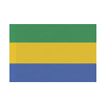 Flag Village Gabon Flag 18" x 12" / 36" x 24" / 60" x 36"
