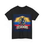 Flag Village Ecuador Sporting Flag T-SHIRT Heavy Cotton Tee ECU0003