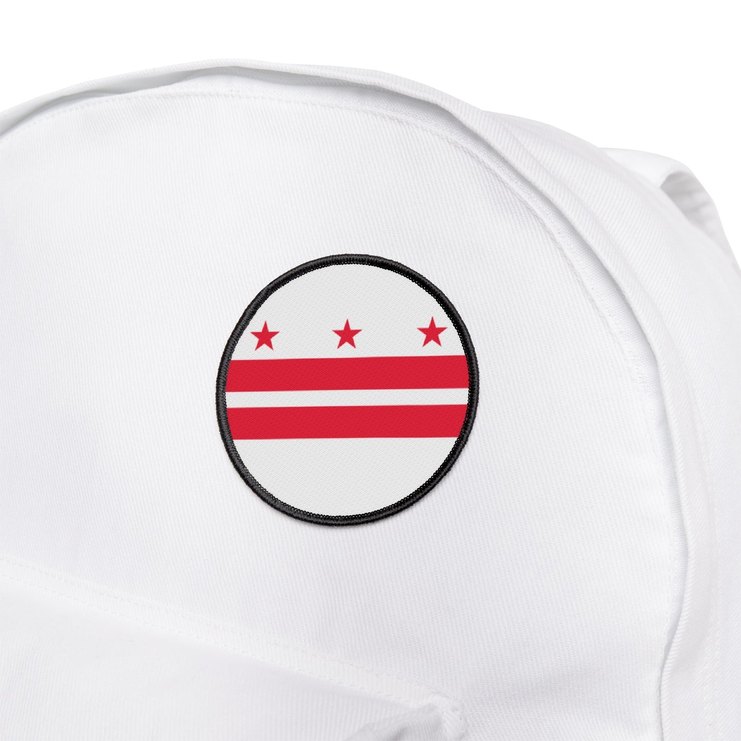 Flag Village District of Columbia State Flag Embroidery Iron-On Patches