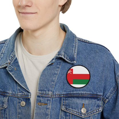 Flag Village Oman Flag Embroidery Iron-On Patches