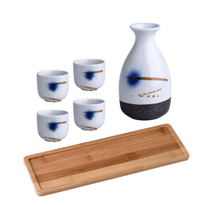 Flag Village Pure Color Wine Gift Box Set Ceramic Gift