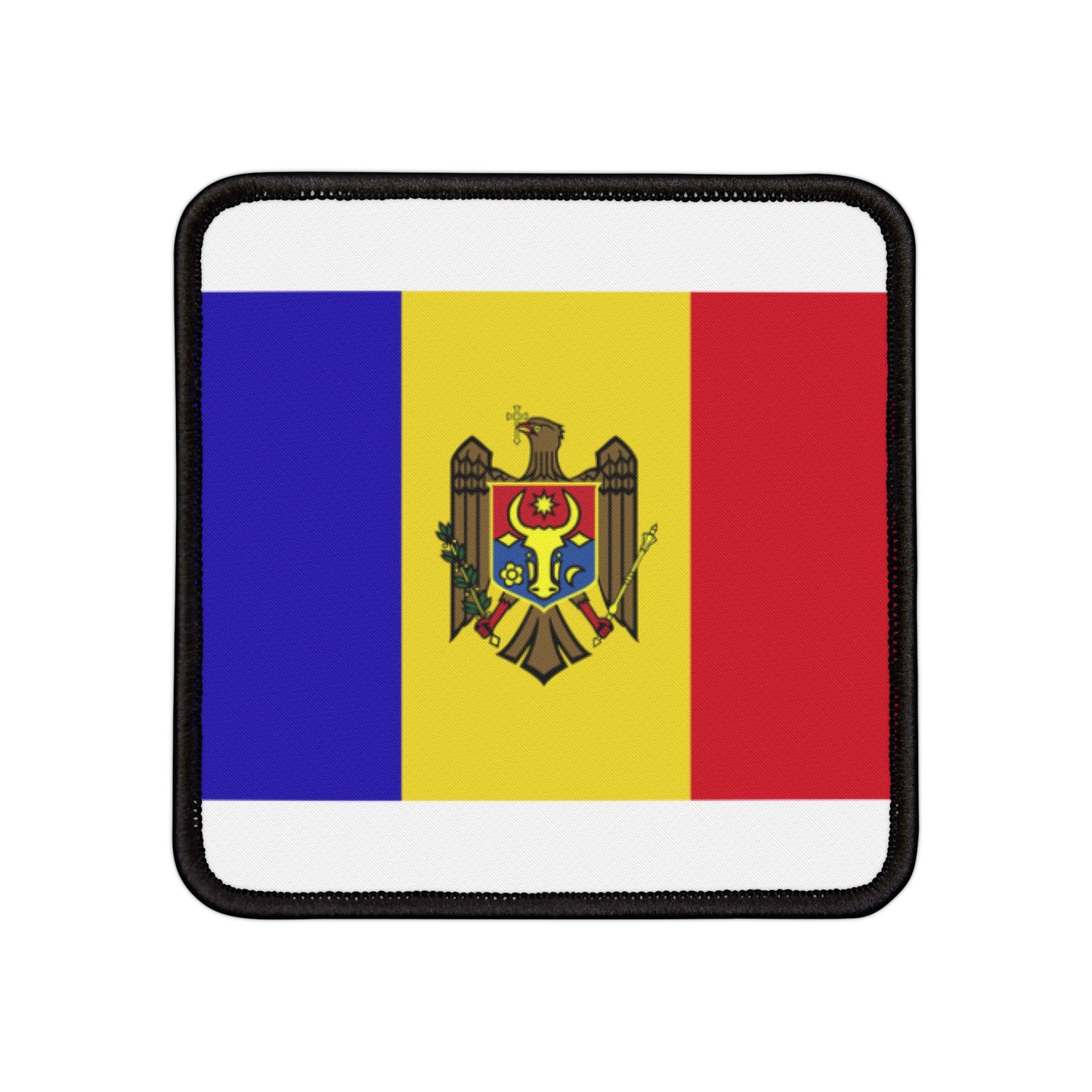 Flag Village Moldova Flag Embroidery Iron-On Patches