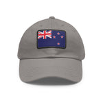 Flag Village New Zealand Flag Hat Cap with Leather Patch