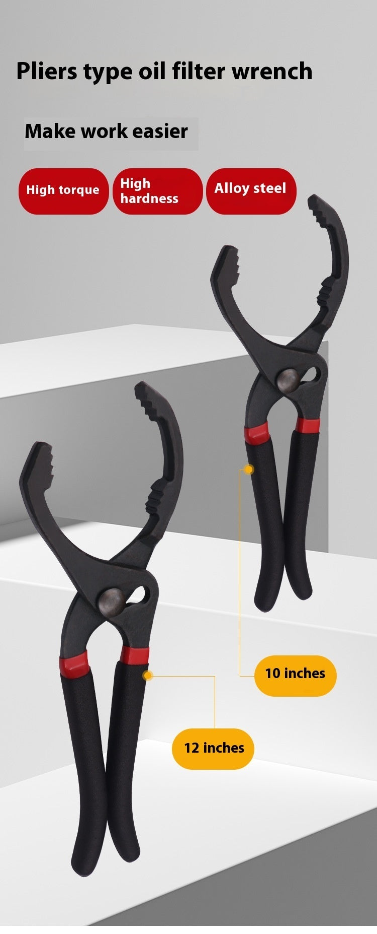 Flag Village Auto Tools Auto Repair Auto Maintenance Tools Oil Filter Wrench Disassembly Tool Clamp Filter Oil Filter Wrench