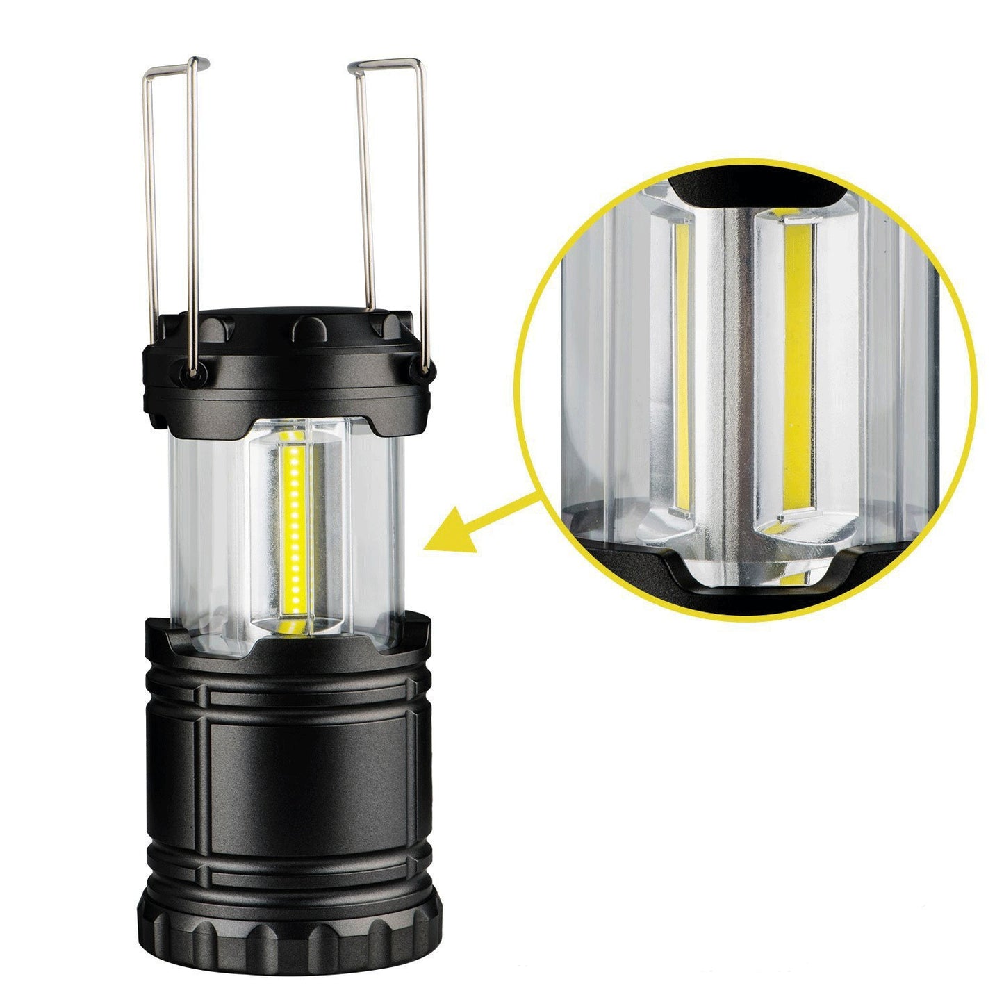 Flag Village Factory direct foreign trade new COB camping lamp LED outdoor portable telescopic emergency lantern hook