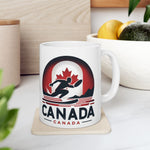 Flag Village CANADA Sporting Flag Ceramic Coffee Mug 11oz FV-MG0191