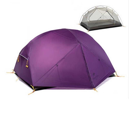 Flag Village Ultralight 20D Silicone Portable Rainproof Camping Tent