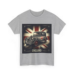 Flag Village UK Vintage Car Flag T-SHIRT Heavy Cotton Tee UK0004