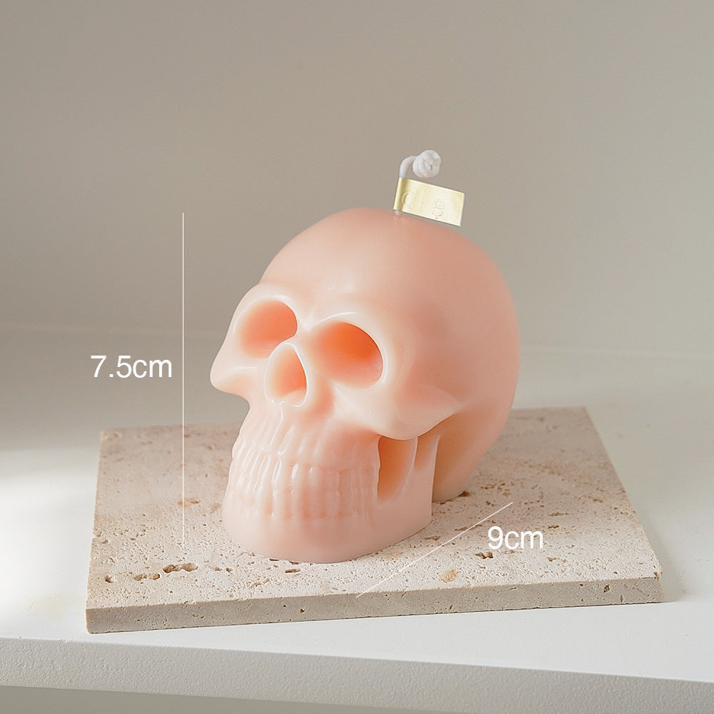 Flag Village Halloween Skull Scented Candle Gift Box