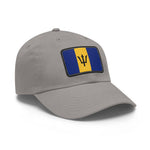 Flag Village Barbados Flag Hat Cap with Leather Patch