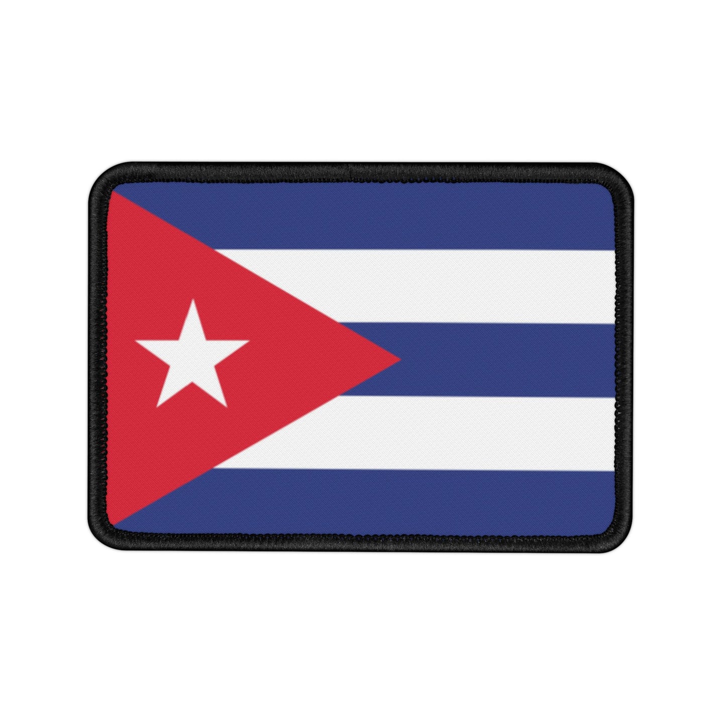 Flag Village Cuba Flag Embroidery Iron-On Patches