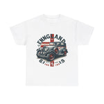 Flag Village UK Vintage Car Flag T-SHIRT Heavy Cotton Tee UK0016