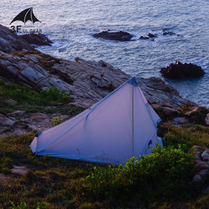 Flag Village Silicon Coated Outdoor Camping Pyramid Tent