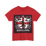 Flag Village England Sporting Flag T-SHIRT Heavy Cotton Tee GBR0012