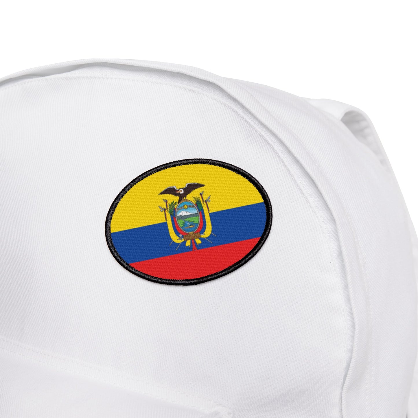 Flag Village Ecuador Flag Embroidery Iron-On Patches