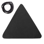 Flag Village Folding Portable Camping And Hiking Trip With Triangular Fabric Stool