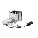 Flag Village Outdoor Portable Stainless Steel Wood Stove Folding Camping