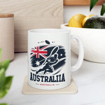 Flag Village Australia Sporting Flag Ceramic Coffee Mug